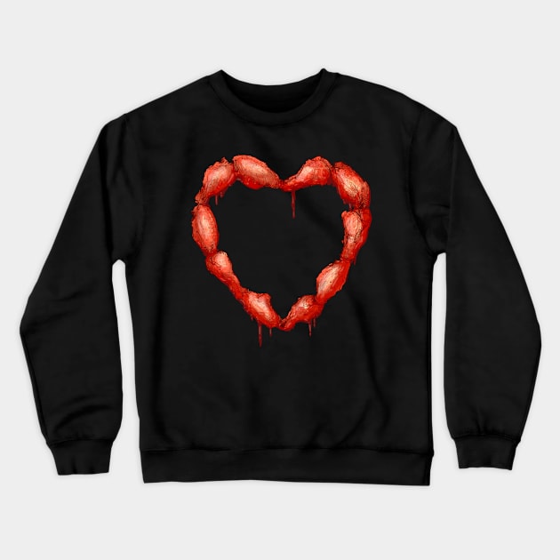 Wing Love Crewneck Sweatshirt by LVBart